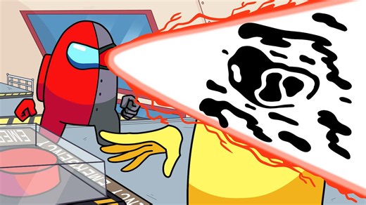 Among Us logic: Airship arrival | Cartoon animation