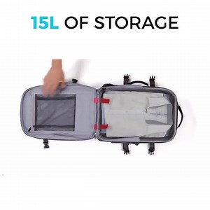 A must-have for any expedition. Whether the trip is short or long, G-RO has your back. • 15L of Storage • Laptop Access From 3 Sides • USB Charging Capabilities • Secret Back Pocket | G-RO Travel