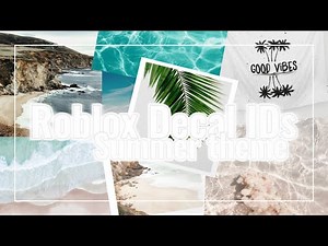 ☀️ Roblox Decal IDs ~ Summer Theme ☀️