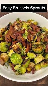 Easy Brussels Sprouts with Bacon (Simple Side Dish)
