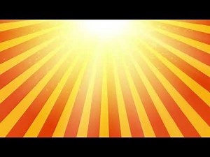 ▶ HD Starburst Sun Rays Motion Background Animation