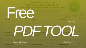 Free All-in-One PDF Tools | PlatoForms | PlatoForms