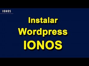 Como instalar wordpress facil y rapido en IONOS