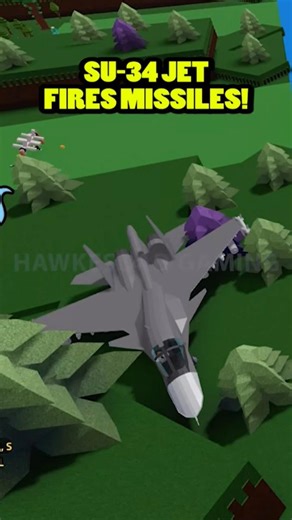 Roblox Build a Boat for Treasure trying to intercept SU-34 Missile but this happen #babft #roblox
