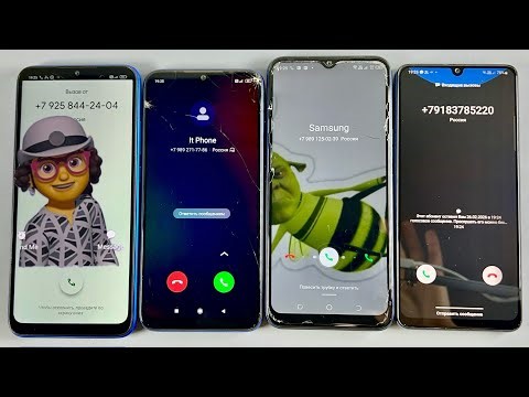 Incoming call & Samsung Galaxy A32 & Tecno Spark & Redmi Note 7 & Redmi 9C NFC