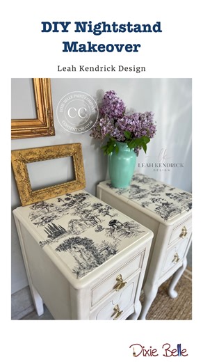 With a little creativity and Dixie Belle Paint, you can turn trash into treasure! 🎨 From Chalk Mineral Paint and Silk All-In-One to stains, transfers, and top coats—we’ve got everything you need to bring your DIY vision to life. Dixie Belle is your one-stop shop for paint, prep, and pretty extras! ✨ What’s the best “trash to treasure” project you’ve ever done? Find your favorite products at www.dixiebellepaint.com! 📸🎨: Leah Kendrick Design #DixieBellePaint #BestPaintOnPlanetEarth #furniturema