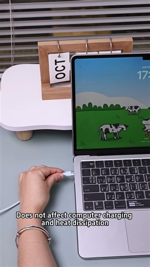 VOKAMO Shockproof MacBook Stand Case | Slim, Protective & Ergonomic Design