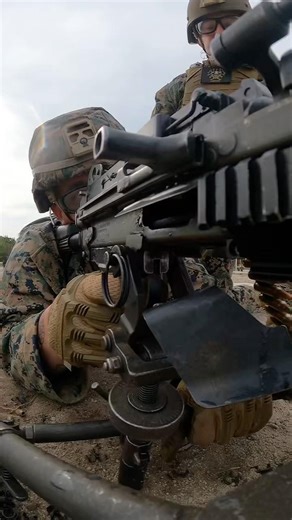2nd Maintenance Battalion Live-Fire Machine Gun Range #usmarines #training #specialforces