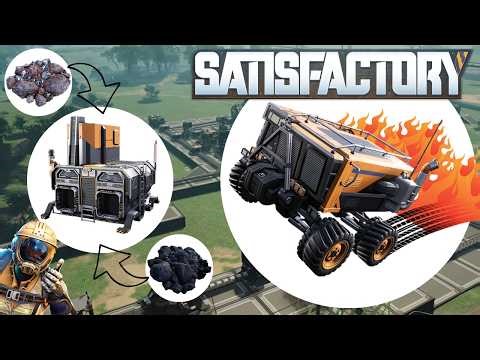 VEHICULAR TRANSPORT AND STEEL PRODUCTION | SATISFACTORY PART 10