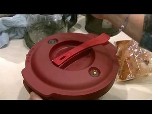 Garlic Chicken Breast the Tupperware Microwave Pressure Cooker Method First Dish