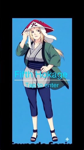 ​The First 5 Legendary Hokage! 🌹 #naruto #anime #tsunade #Shorts