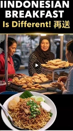 A Popular Indonesian Breakfast 🇮🇩