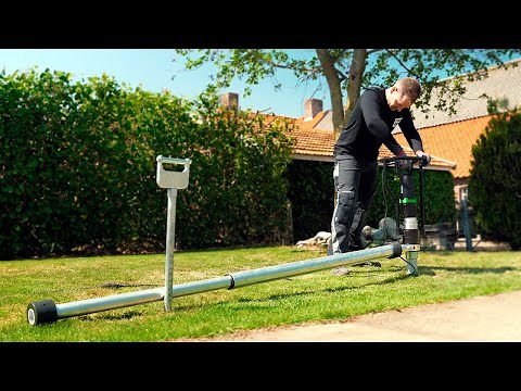 FIRST BASE Ground Screws - Self installation for professionals