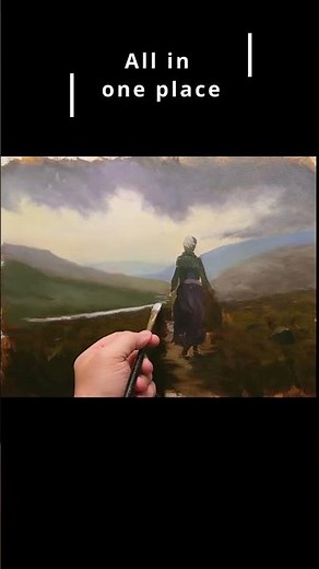 beginners landscape tonalism painting lessons