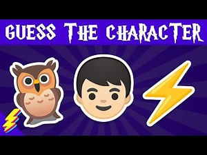 Guess The Harry Potter Character by Emoji ⚡ | Harry Potter Quiz