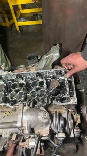 Hilux Vigo D4D 1KD engine opening