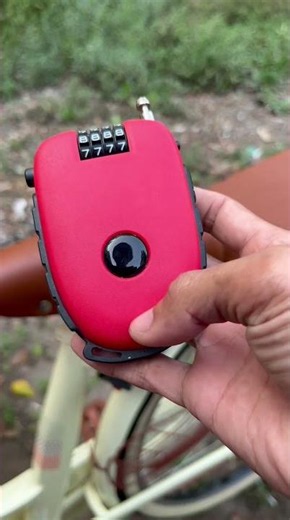 Portable Multifunctional Steel Wire Combination Lock for Bikes, Helmets, and Strollers