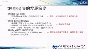 #龙芯CPU#龙架构(LoongArch)：一个新指令集的设计实践