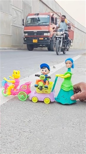 Remote Control Vespa Scooty Vs Jcb Unboxing And Testing Short Video ||