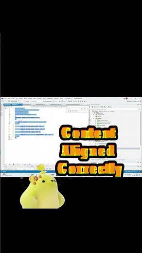 Visual studio code alignment #education #programming #automationtesting
