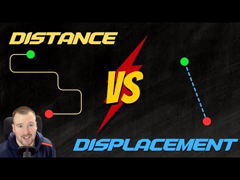 Distance v.s. Displacement (Vectors and Scalars)