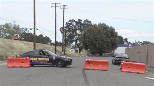 'Enough is enough' | Sacramento man barricades public street, violating code, to deter crime