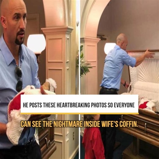 He Posts These Heartbreaking Photos So Everyone Can See The Nightmare Inside Wife's Coffin. | Trending Videos In The World