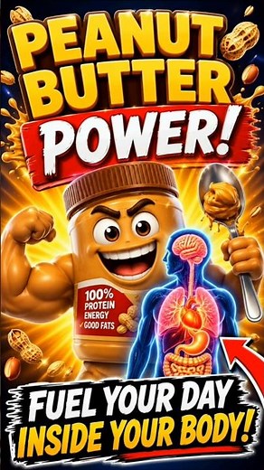 What peanut butter actually does inside your body 🥜 #healthbenefits #nutrition #fyp