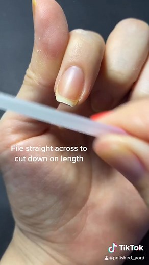 Short Squoval Nail Tips and Tutorial