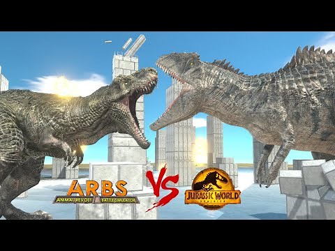 T REX (ARBS) vs GIGANOTOSAURUS (JWD)