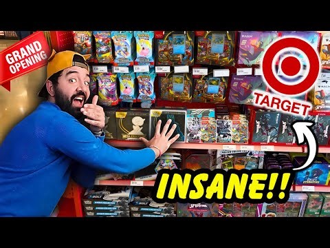 TARGET "Grand Opening" POKEMON HUNT Was... INSANE! 😱