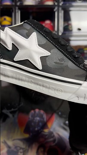 Vans x Bape Knu Skool Black Camo #vans #bape