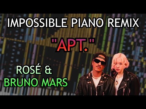Impossible Piano Remix - "APT." - ROSÉ ft. Bruno Mars | 246k notes