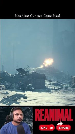 Gun-man Pagal ho gaya hai kya ? #reanimal #pcgaming #horrorgame #hindigamingvideo