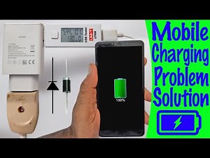 All Mobile Phone Fake charging problem solution shows charging but battery do not charge Tutorial#30