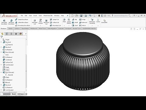 Vase Modeling - SolidWorks Tutorial