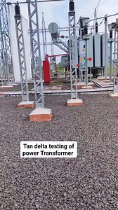 Tan delta testing of power Transformer #electricalengineering #electricianlife #TransformerTesting | Er Muhammad Miyaji