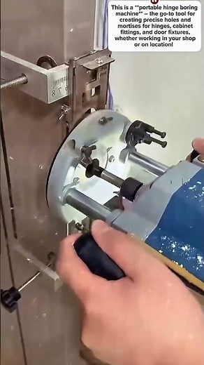 Portable Hinge Boring Machine: Professional Hardware Installation | Complete Educational Guide |