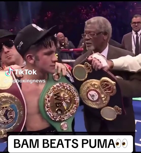 Jesse “Bam” Rodriguez Stops Fernando Martinez in Round 10. 🎥: @DAZNBoxing, @MatchroomBoxing #Boxing #Knockout #MMA