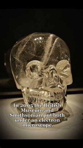 An Electron Microscope Test Ended 100 Years of Crystal Skull Mystery — The Results Were Embarrassing