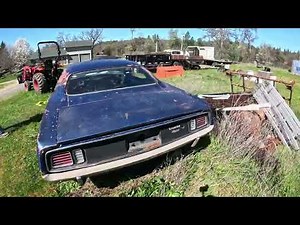 Pulling a 413 Engine Out Of a 1971 Plymouth Cuda 340 #mopar #restoration #automobile #413