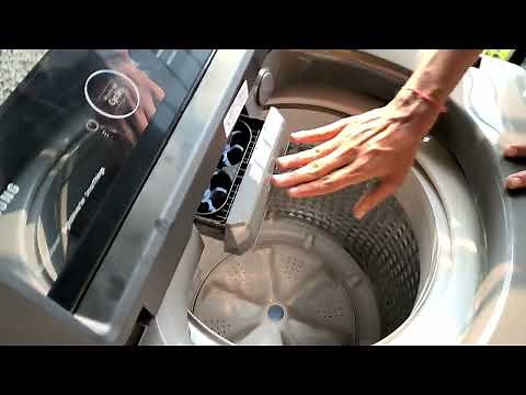 Samsung Top Load Fully Automatic Washing Machine demo | How to Use Samsung Top Load Washer & Dryer
