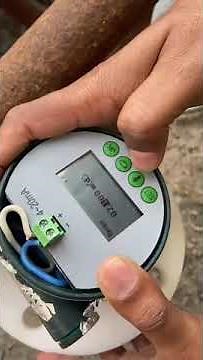 ultrasonic level transmitter calibration