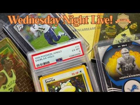 Wednesday Night Live: Pokémon, 90s Card Cleaning, Scratch removal, Edge care, grade reveal