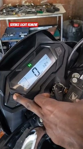 shine 100 DX service light remove kaise kare 🛠️🛠️