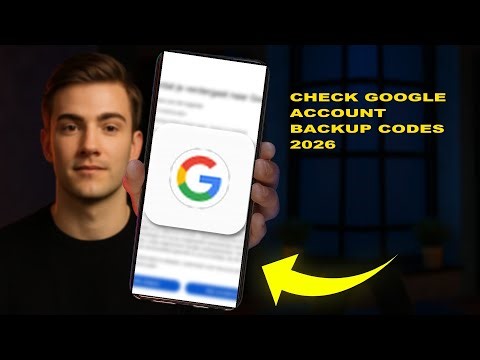 How To Check Google Account Backup Codes 2026 (STEP BY STEP)
