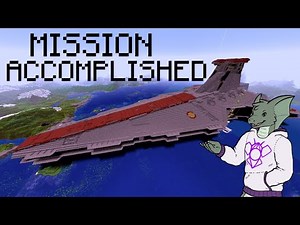 Completing a Star Wars VENATOR in MINECRAFT SURVIVAL | Part IV: Done and Dusted