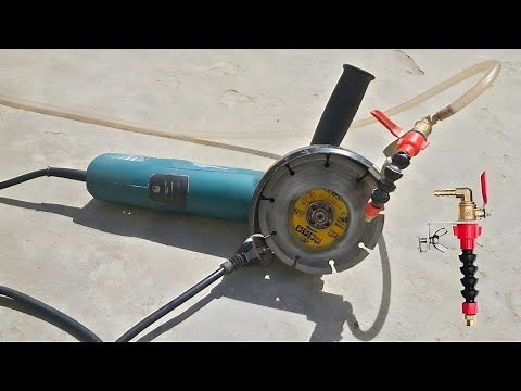 Water Sprayer Nozzle for Angle Grinder, Dust-Proof Coolant Misting System, Ideal for Marble Brick