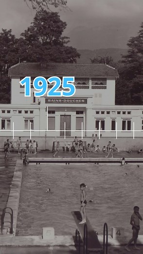 6.1K views · 104 reactions | ‍♀️(Re)découvrez l’histoire de la piscine municipale, de 1925 à aujourd’hui !  | Ville de Voiron | Facebook