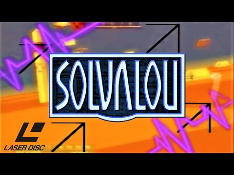 Solvalou - Arcade Laserdisc Playthrough + CG Image Xevious (1992 High Quality 60FPS Namco Footage)